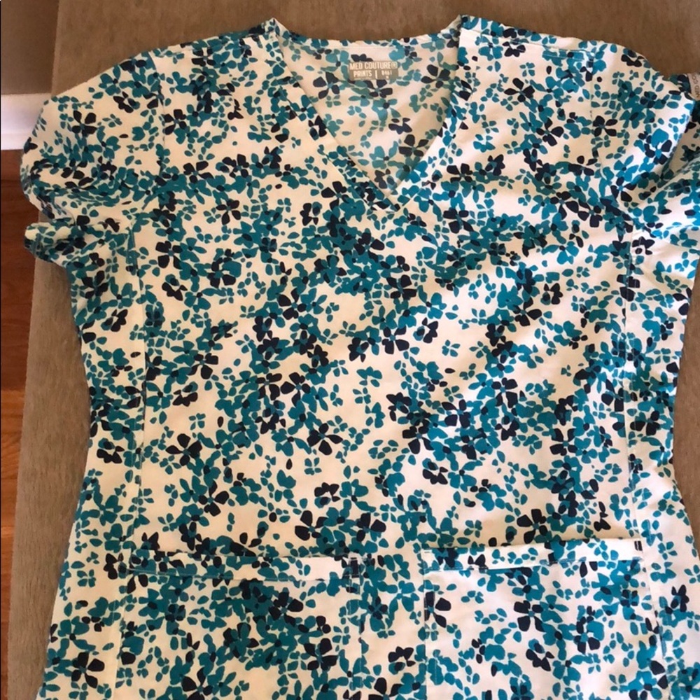 Scrub top.